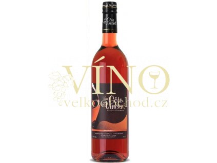 Akce ihned La Côte de Vincent Rosé nealkoholické růžové víno Bruno Marret