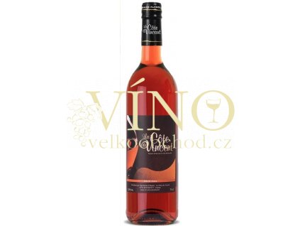 La Côte de Vincent Rosé nealkoholické růžové víno Bruno Marret