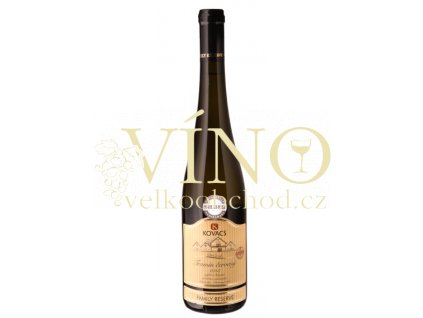 Vinařství Kovacs Tramín červený Family Reserve 2015 výběr z hroznů 0,75 l polosuché bílé víno (24/15)