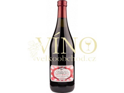 Lambrusco Dedicato červené 0,75 l