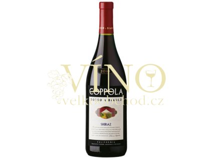 Akce ihned Francis Ford Coppola Presents Rosso Shiraz 0,75 l suché americké červené víno z oblasti Kalifornie