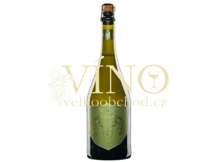 Vinselekt Michlovský Muflon white, jakostní aromatické šumivé víno, doux