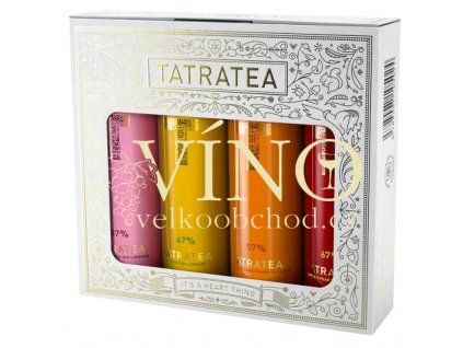 Tatratea mini set mix V. 4 x 0,04l v dárkové krabici