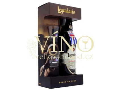 Legendario Elix.de Cuba 0.7L 34% + 2x sklo