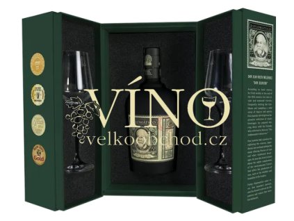 Diplomático Reserva Exclusiva Perfect Ritual Pack 0,7l + 2 sklenice