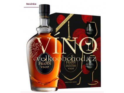 Frapin VSOP 0,7l + sklenice