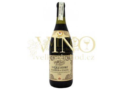 Barbera Asti D.O.C. La Cacciatora 12.5% 075 l