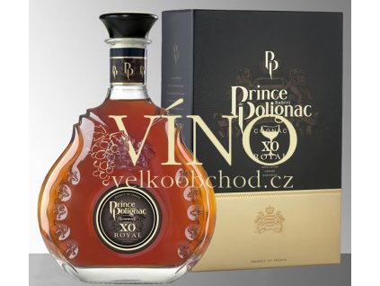 Cognac Polignac XO Royal Decanter 0,7 l 40% giftbox