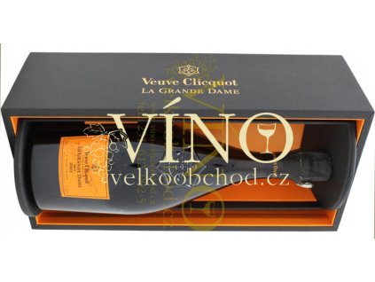 Akce ihned Champagne Veuve Clicquot Ponsardin La Grande Dame Blanc 2006 šampaňské 0,75 l COFRET REVEAL v dárkovém boxu (karton)