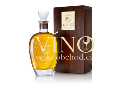 Bric del Gaian 43% 0,7 Grappa di Moscato L21253 2013 ve dřevě