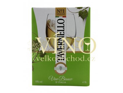 Akce ihned Tavernello Bianco 5l Bag in Box suché italské bílé víno