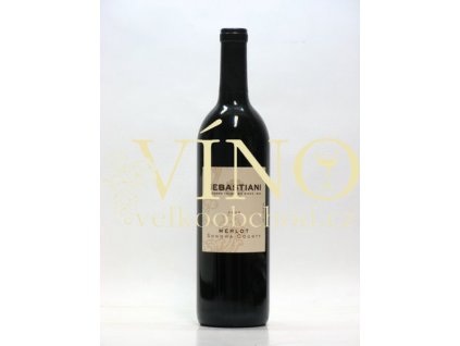 Sebastiani Winery Merlot 0,75 L suché kalifornské červené víno ze Sonoma County