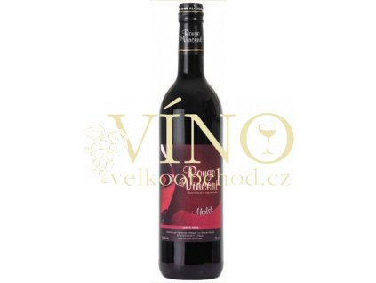 Akce ihned La Côte de Vincent Rouge nealkoholické červené víno Bruno Marret
