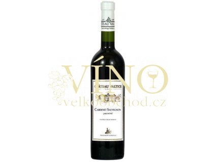 Vinné sklepy Valtice Cabernet Sauvignon jakostní 0,75 l suché červené víno