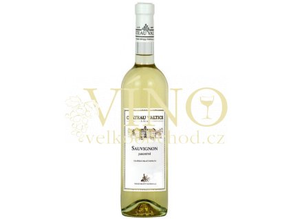 Vinné sklepy Valtice Sauvignon jakostní 0,75 l suché bílé víno