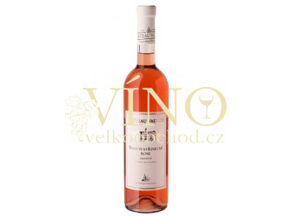 Vinné sklepy Valtice Svatovavřinecké rosé jakostní 0,75 l suché růžové víno