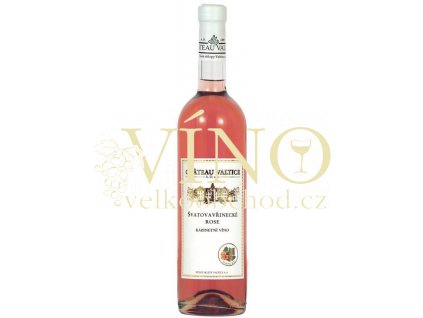Vinné sklepy Valtice Svatovavřinecké rosé 2015 kabinetní 0,75 l suché růžové víno