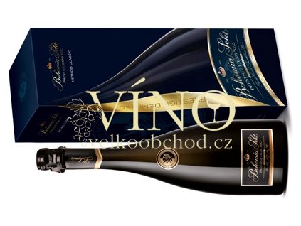 Akce ihned Bohemia Sekt Prestige demi sec + dárkové balení 0,75 l