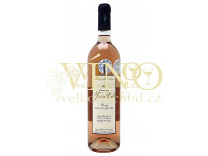 Víno - Chateau De Fontlade Cuvée "Saint-Qvinis" AOC rosé 2011