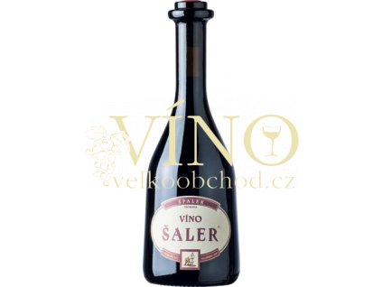Špalek Šaler červený Frankovka a Modrý portugal  sladké 0,5 L