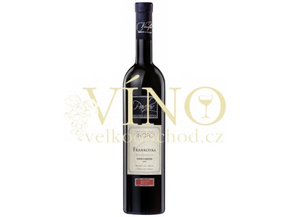 Víno Frankovka Pavlov Exclusive výběr z hroznů červené suché 2017 0,75 l Vinofol Novosedly