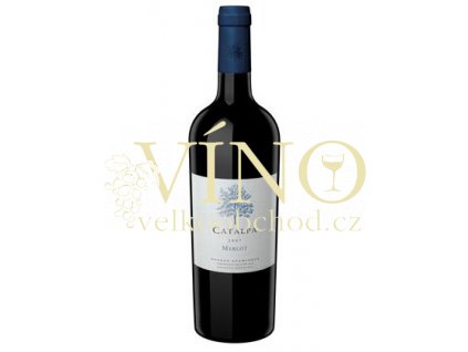 Víno CATALPA Merlot 2013 0.75 l červené Bodega Atamisque Tupungato Argentina