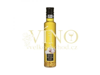 condimento con olio extra vergine di oliva e aglio 250ml