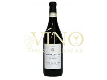 Víno Barbera d`Alba Serradenari 2007 0.75 L červené Piemonte Itálie