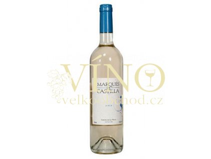 Víno Marqués de Castilla Blanco 2016 0,75 l bílé Cristo de la Vega La Mancha Španělsko