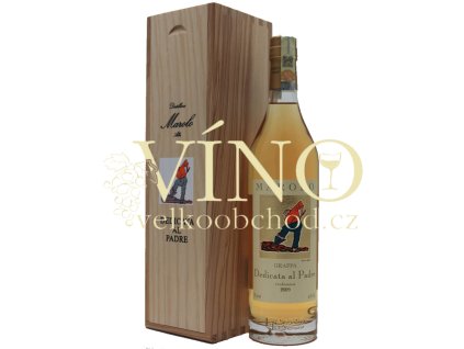 Distilleria Marolo Grappa dedicata al Padre Riserva 2012 v boxu 0,7 l 45% italská grappa z Piemonte