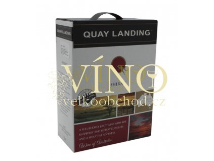 Quay Landing Shiraz BIB 3 l australské červené bag in box