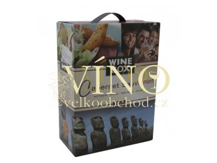 WINE BOX Cabernet Sauvignon Valle Central Chile BIB 3 l chilské červené víno bag in box