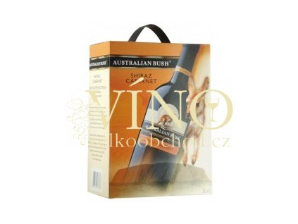 Akce ihned Víno Australian Bush Shiraz Cabernet BIB 3 l australské červené bag in box