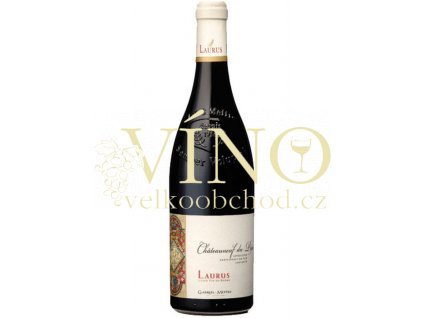 Gabriel Meffre Chateauneuf du Pape Laurus AOC 0,75 l suché francouzské červené víno z Cotes du Rhone
