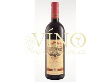 Víno Merlot 2009 výběr z hroznů Springer 0.75 L