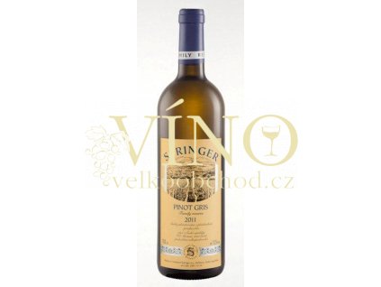 Víno Pinot Gris 2011 pozdní sběr Springer 0.75 L