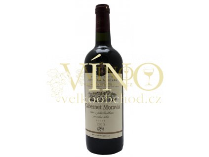 Rodinné vinařství Jedlička Bořetice Cabernet Moravia 2013 pozdní sběr 0,75 L suché moravské červené víno