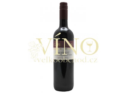 Carl Jung Merlot dealcoholized nealkoholické 0,75 l suché německé červené víno