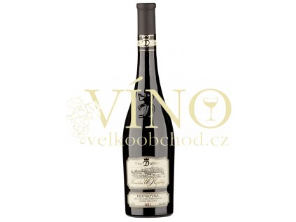 Moravské červené Frankovka 35/11 výběr z hroznů suché 2011 0.75 L vinařství U Kapličky