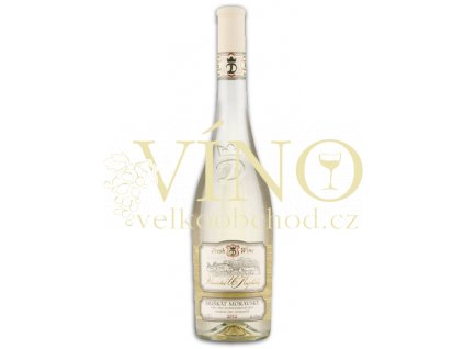 Moravské bílé Muškát moravský 4/12 kabinetní suché 2012 0.75 L vinařství U Kapličky