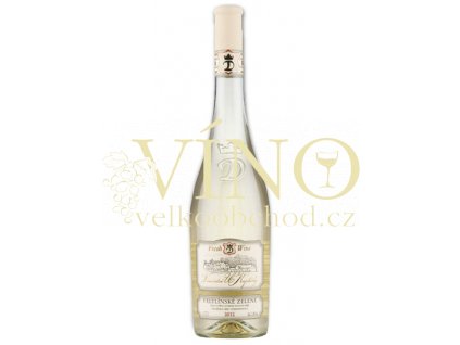 Moravské bílé Veltlínské zelené 17/12 pozdní sběr suché 2012 0.75 L vinařství U Kapličky