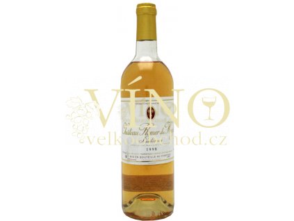 Veyret Latour Chateau Romer du Hayot Grand Cru 0,75 L sladké francouzské bílé víno z Bordeaux Sauternes