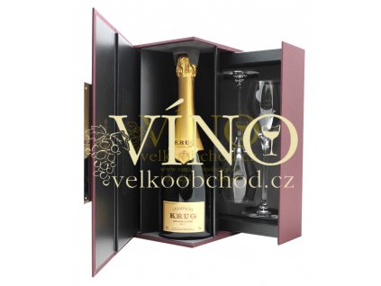 Akce ihned Krug Champagne Grande Cuvée 0,75 l šampaňské + 2 sklenky Sharing set