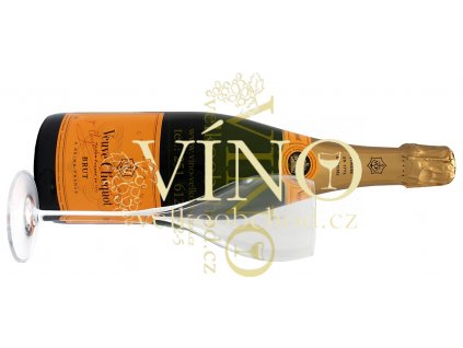 Akce ihnned Champagne Veuve Clicquot Ponsardin Brut 0,75 l šampaňské + sklenička