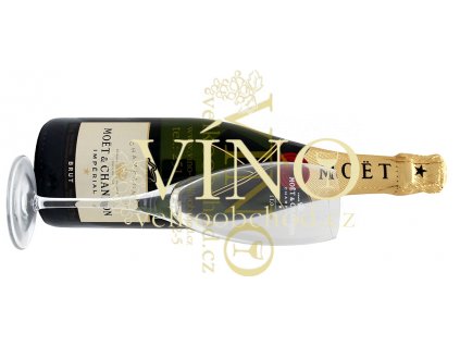 Akce ihned Champagne Moët & Chandon Brut Impérial 0,75 l + sklenička (holá láhev)