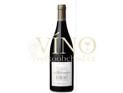 Gabriel Meffre Les Mascarines Lirac AOC 0,75 L suché francouzské červené víno z Cotes du Rhone