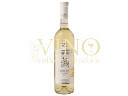 Vinné sklepy Valtice Aurelius 2013 pozdní sběr 0,75 l polosuché bílé víno SALON VÍN
