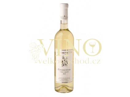 Vinné sklepy Valtice Chardonnay 2013 výběr z hroznů 0,75 l suché bílé víno