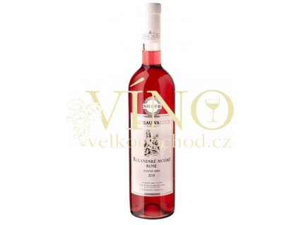 Vinné sklepy Valtice Rulandské modré rosé 2015 pozdní sběr 0,75 l polosuché růžové víno