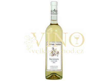 Vinné sklepy Valtice Sauvignon 2015 pozdní sběr 0,75 l polosuché bílé víno